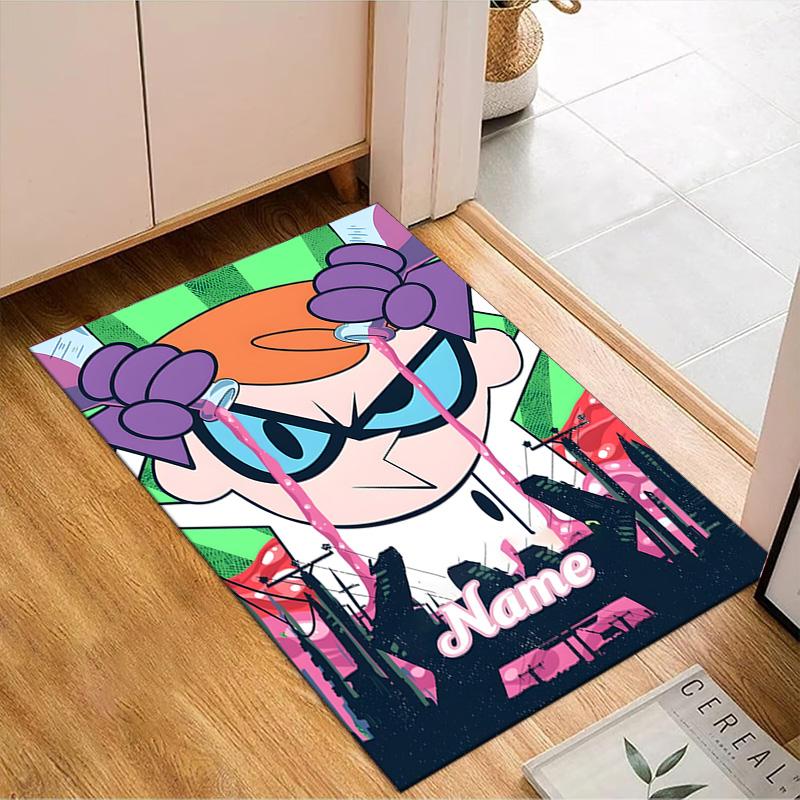 Custom Name Friendship Adventures OddParents Rug for Living Room, Game Rooms, Office, Bedroom, Floor Mat Playful Design, fan gifts Christmas decor