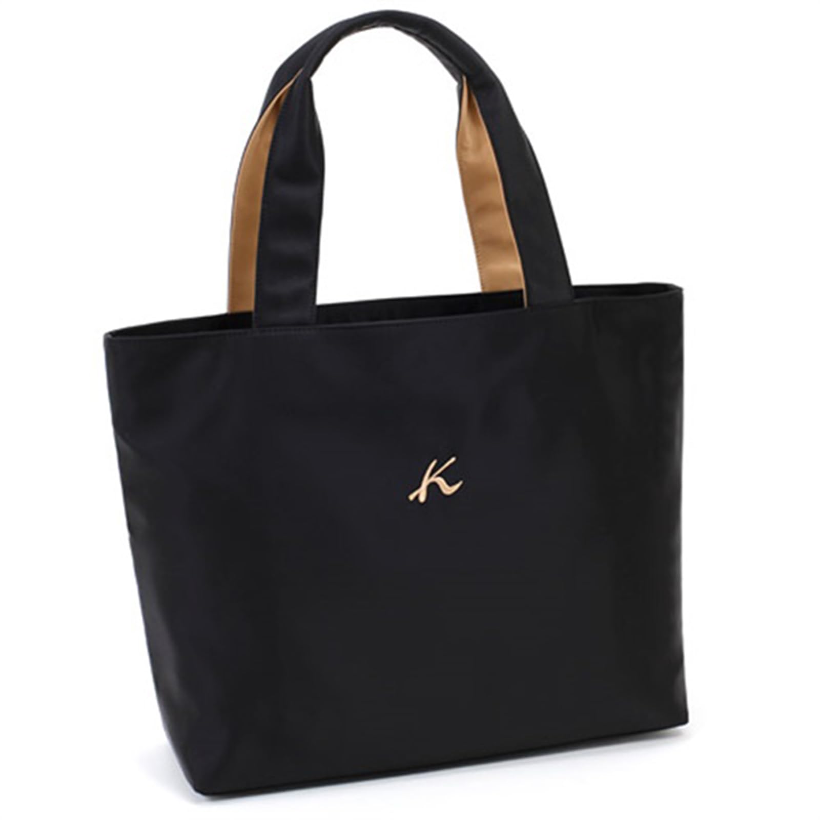 

Kitamura A4 Size Tote Bag R-0686 BlackCafe au Lait [Black] 15671