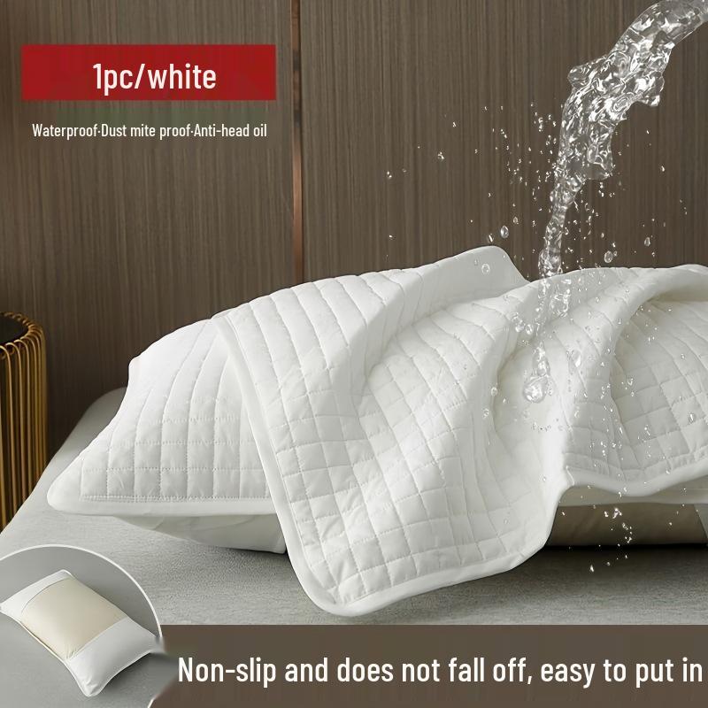 Hotel Pillow Core Protector: Anti-Dirty, Anti-Sweat, Removable, Washable, Anti-Mite Pillowcase Pair