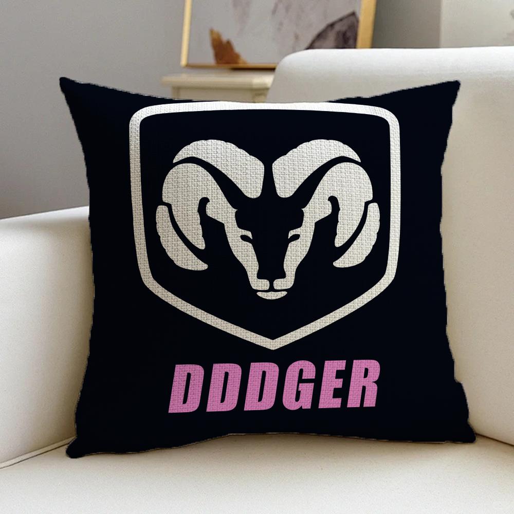 P- Dddodges Cushion Cover Natural Linen Pillowcase Set, All-In-One Decor For Sofa, Bedroom & Chair