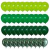 40pcs Green Balloons Set Metallic Confetti Balloon Jungle Safari Animal Birthday Party Decorations Kids Boy Baby Shower