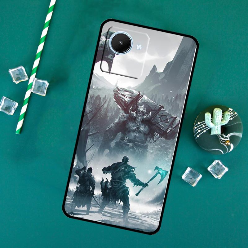 

God Of War For Realme C71 C75 C55 C53 C67 C61 C33 C63 C51 10 11 12 13 14 Pro Plus C65 GT7 15 Pro Case Realme 12 Pro