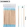 Disposable Fine Cotton Microblading Sticks for Eyebrow Shaping and Eyeliner Application