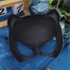 Halbgesichtsmaske Venezianische Maske Strasssteine Maskenball Maske Katzenmaske Maskenball Maske für Halloween Karneval Cosplay