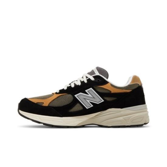 

New Balance Teddy Santis x 990v3 Made in USA Black Tan M990BB3 EU 44 дубильна кора/чорний