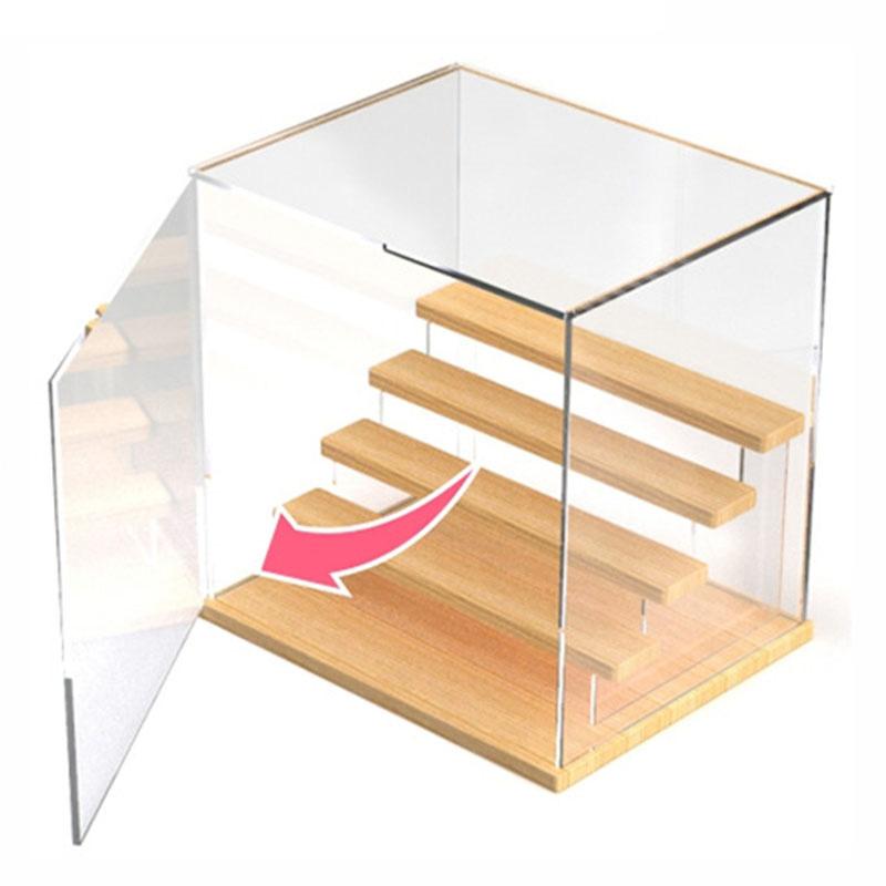 2/3/4 Layers Acrylic Storage Box Blind Box Doll Toys Gift Display Rack Cosmetic Perfume Storage Shelf Home Decor Organizer Stand