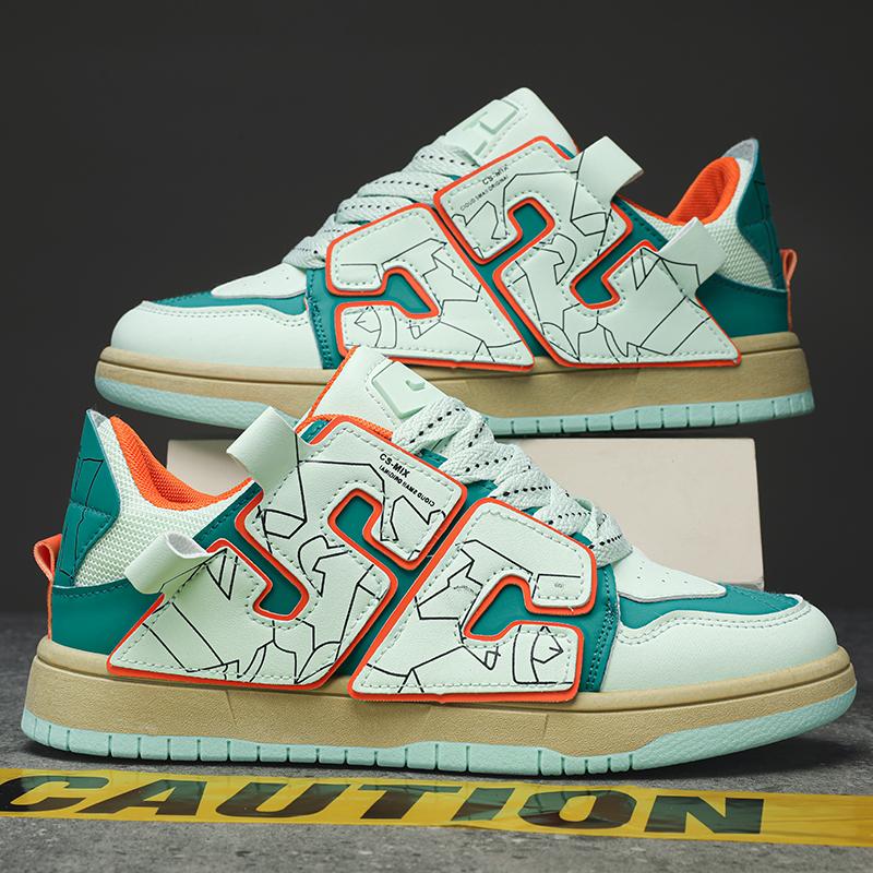 Luxusní boty pro muže Nové robustní vulkanizované punkové boty Tenisky Muži Dobrá kvalita Street Style Sportovní Tenisky na běhání Muži Board