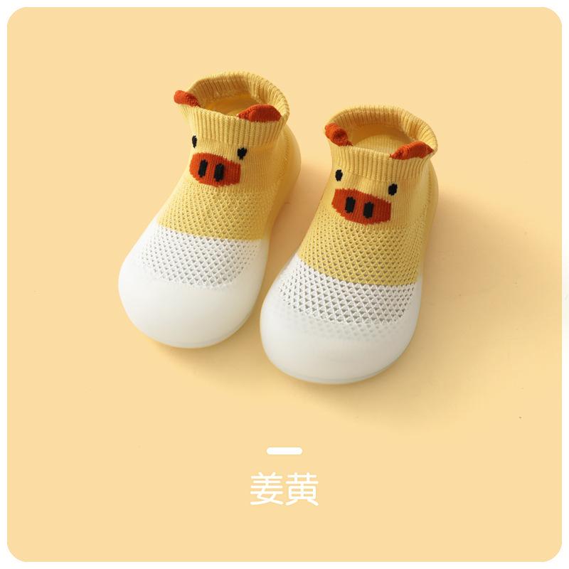 Girls And Boys Breathable Toddler Shoes For Spring And Summer, Children's Soft-bottom Anti-slip Floor Socks And Shoes