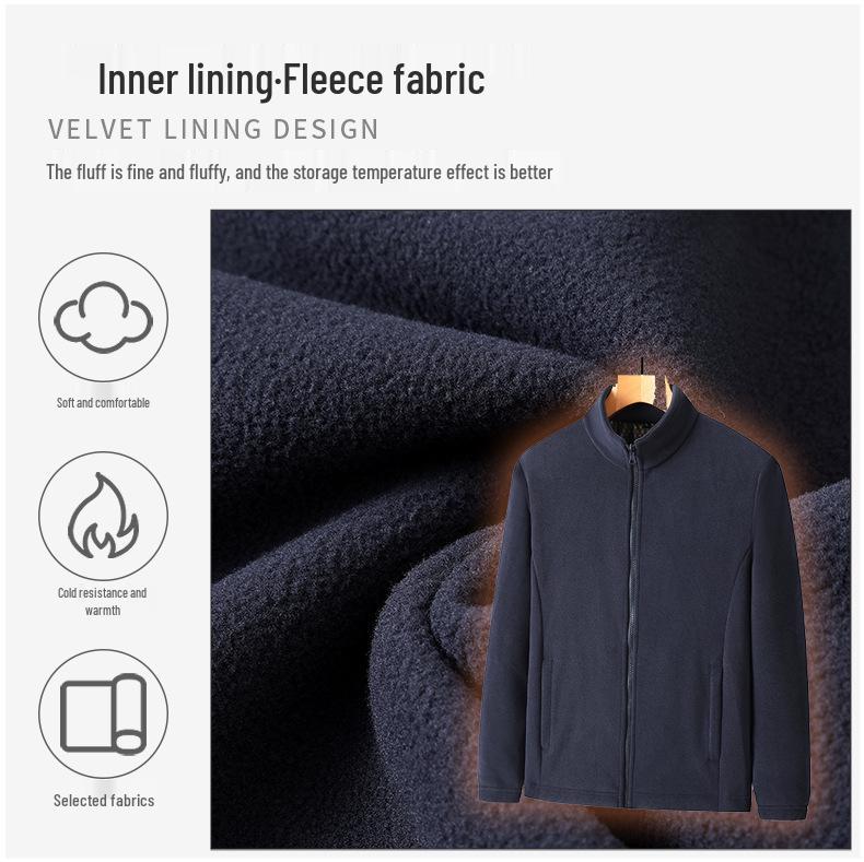 Men's 3-in-1 Thick Winter Jacket, Middle-aged Dad Style