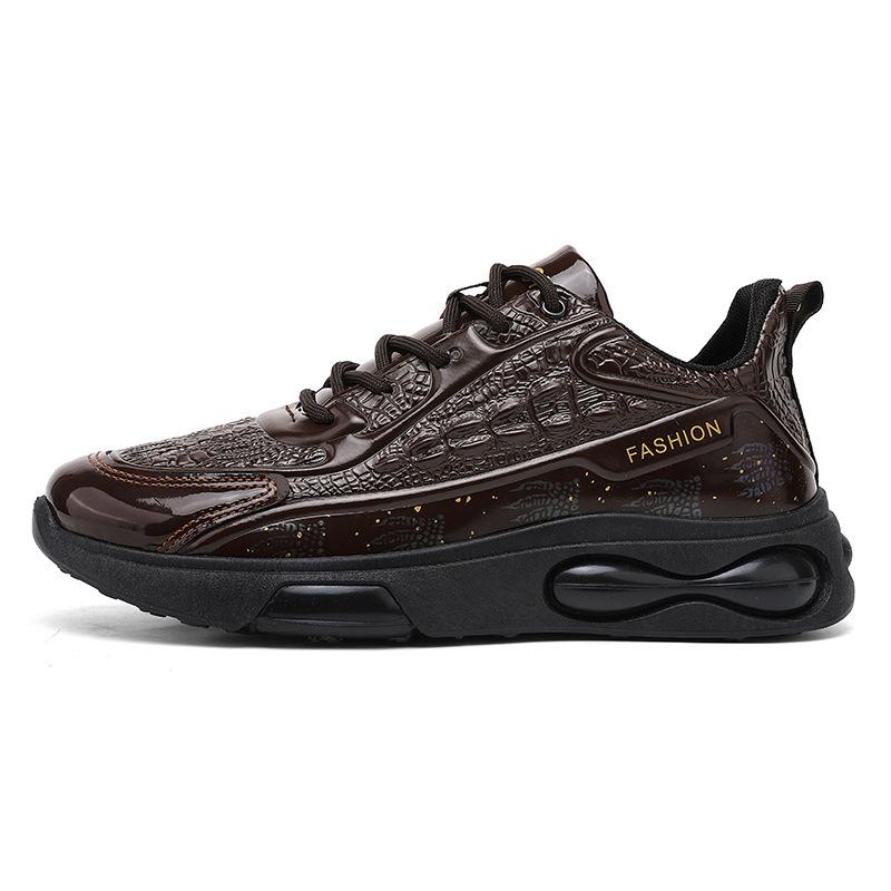 Fashion Luxury New Men's Casual Versatile Soft Sole Elevated Sports Shoes Breathable Anti Slip Wear Resistant Comfortable Running Shoes