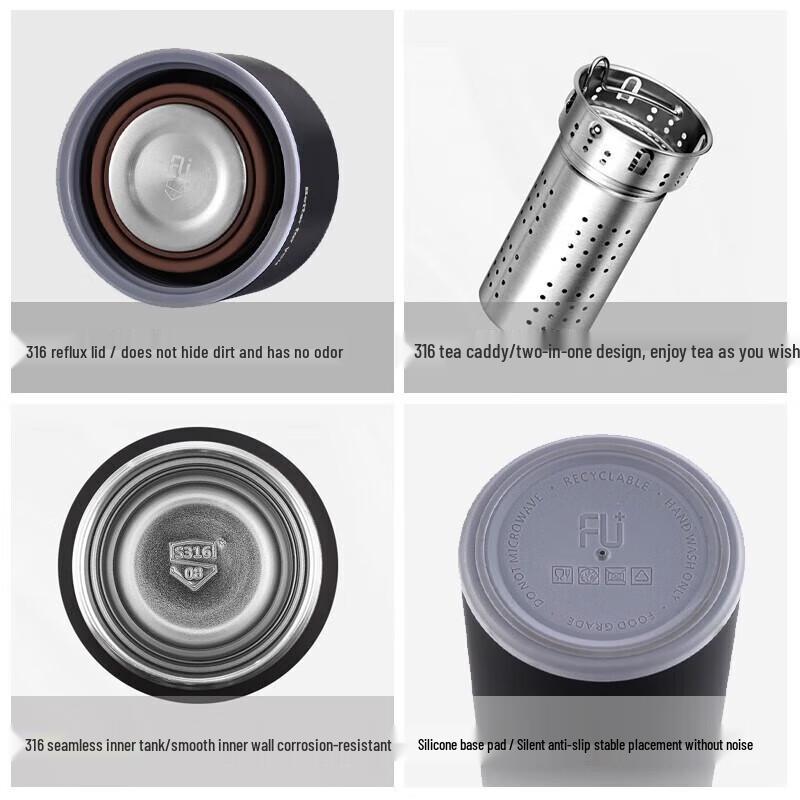 Fuguang 316 Stainless Steel Insulated Filter Bottle