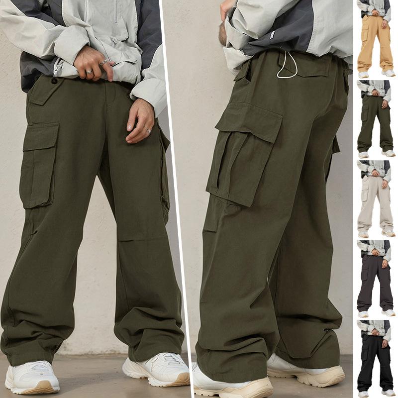 Tactical Pants for Men Lightweight Multi Pockets Army Cargo Work Pants Men's Outdoor Treking Hiking Pants Casual Loose-Fitting Trousers