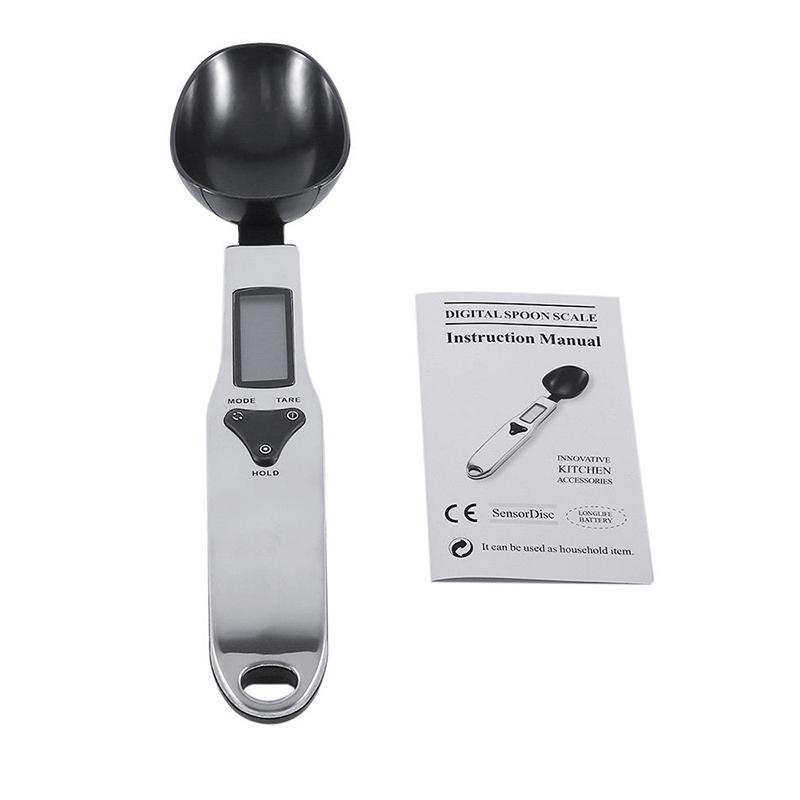 500G/0.1G Precise Digital Kitchen Measuring Spoons Electronic Spoon Lcd Display