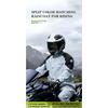 Motorcycle Raincoat Suit Men Outdoor Waterproof Rainwear Reflective Riding Raincoat Raincoat Set Specially Designed for Cycling