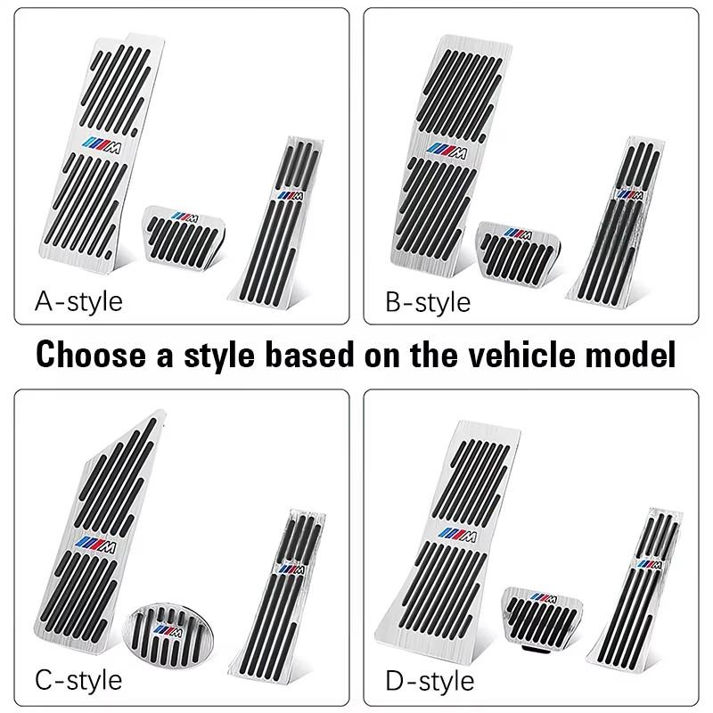 Car Accelerator Brake Pedal Parts 2pcs/3cs Set For BMW X3 X4 X5 X6 X1 X2 F20 F21 F22 F23 F30 F31 F35 3GT F34 F32 F33 F36 G20 G21 RF6
