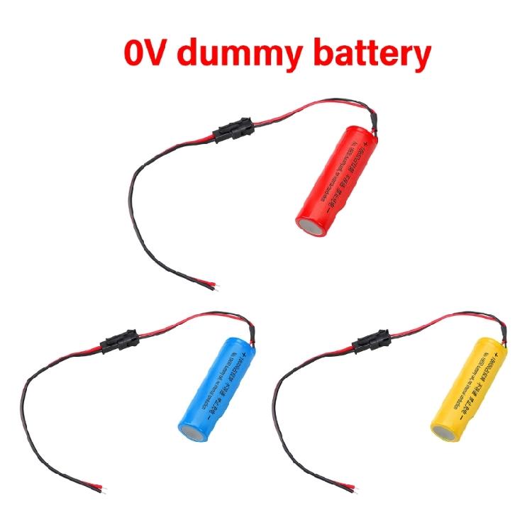0V 18650 Battery Placeholder Conductor Adapter Power Integration Placeholder Cylinder Conductor for Electronic Device