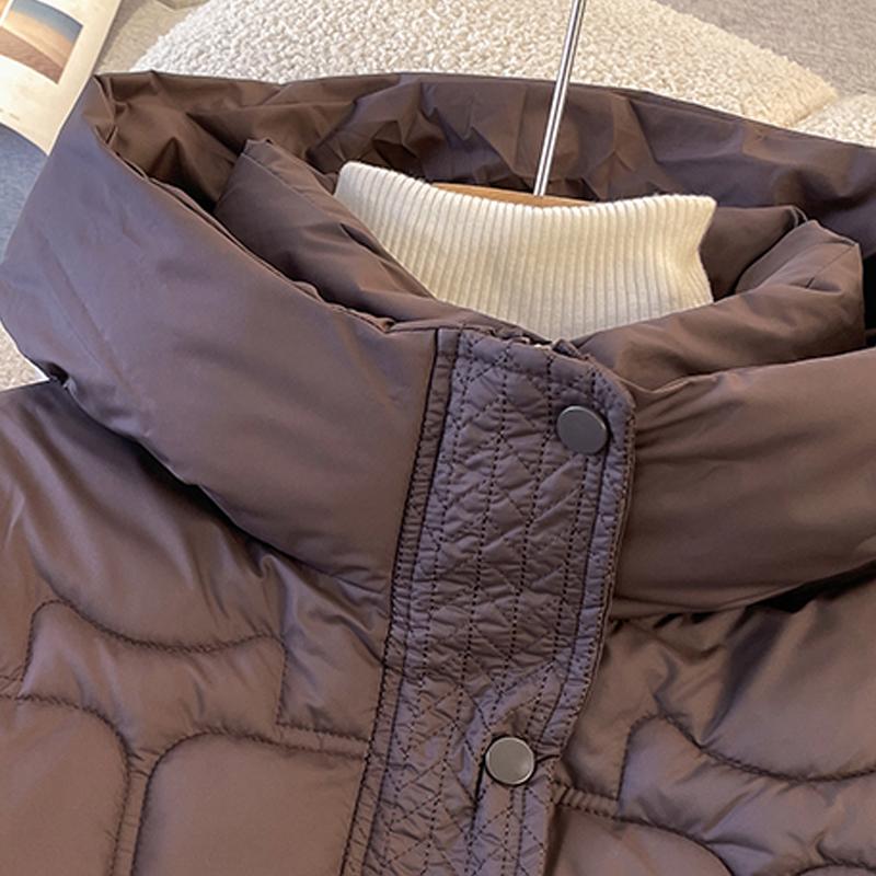 Fashion Middle age Woman Winter Coats Hooded Thick Warm Casual Winter Jacket Women's Parkas