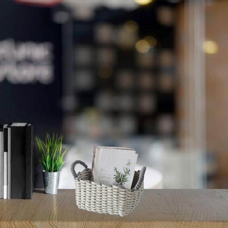 Trendy Handmade Small Cotton Rope Storage Baskets with Handy Organizers Home Accessory for Any Room Organization