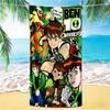 1pc Ben Alien Force Beach Towel,quick Drying Absorbent Beach Towel,outdoor Sports Swimming Beach towel,Soft and Comfortable Y73062