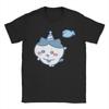 Mens Chiikawas Blue T Shirt  Cotton Clothing Leisure Short Sleeve Crew Neck Tee Shirt Plus Size TShirt