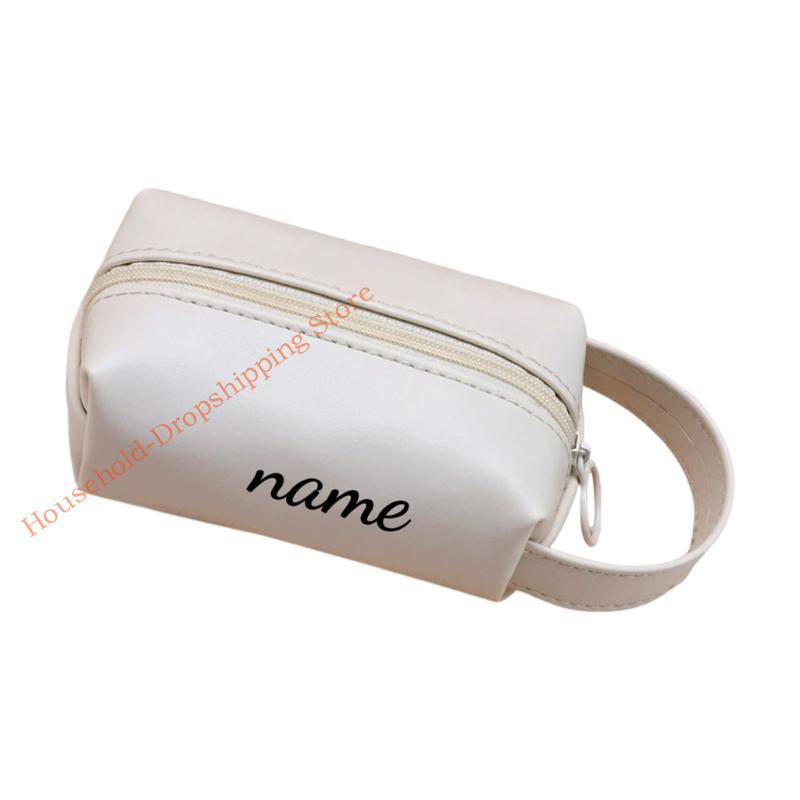 Large Capacity Portable Cosmetic Organizers Waterproof PU Polyester Travel Jewelry Pouches Compact Cosmetic Bag 85AD
