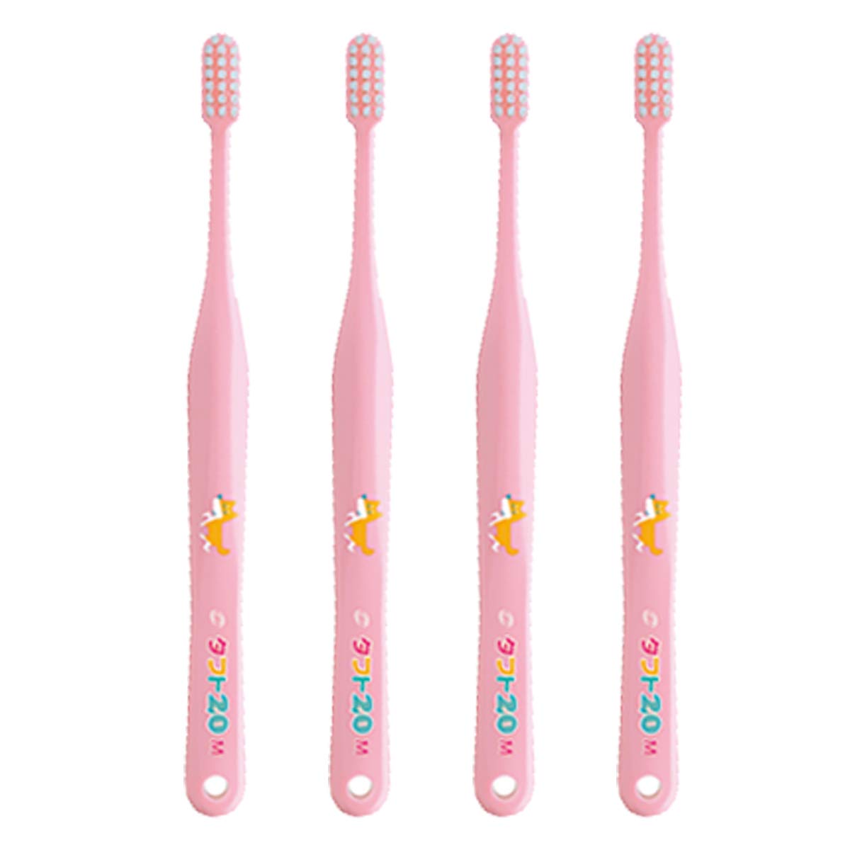 

Зубная щетка Oral Care Tuft 20, средняя, 25 шт., M, розовая