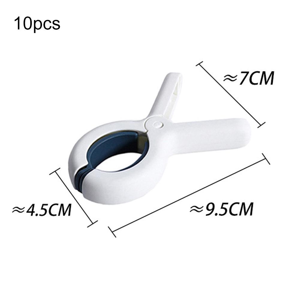 10pcs Windproof Non Slip Clothespins Multipurpose Clips for Clothes