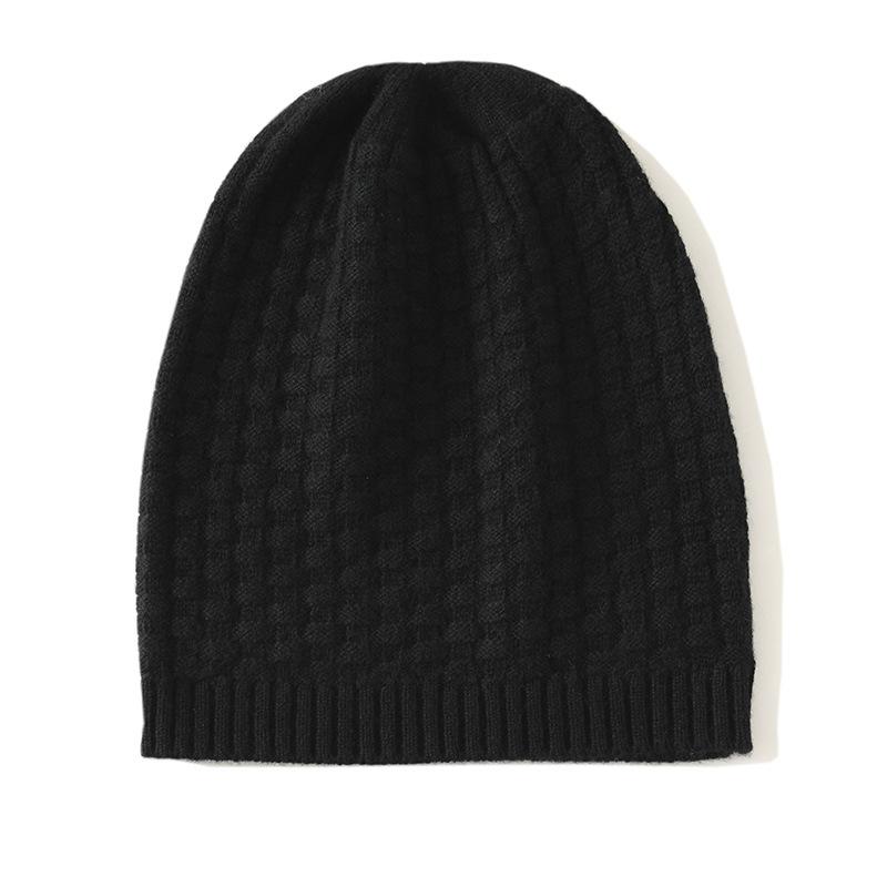 

Мягкая кашемировая шапка Осень и Зима Новый стиль Унисекс Повседневная Защита ушей Шапка-бини Модная вязаная шапка One size