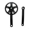 36T Велосипедний шатун Велосипед Легке встановлення 170-мм шатун Запчастини для одношвидкісного