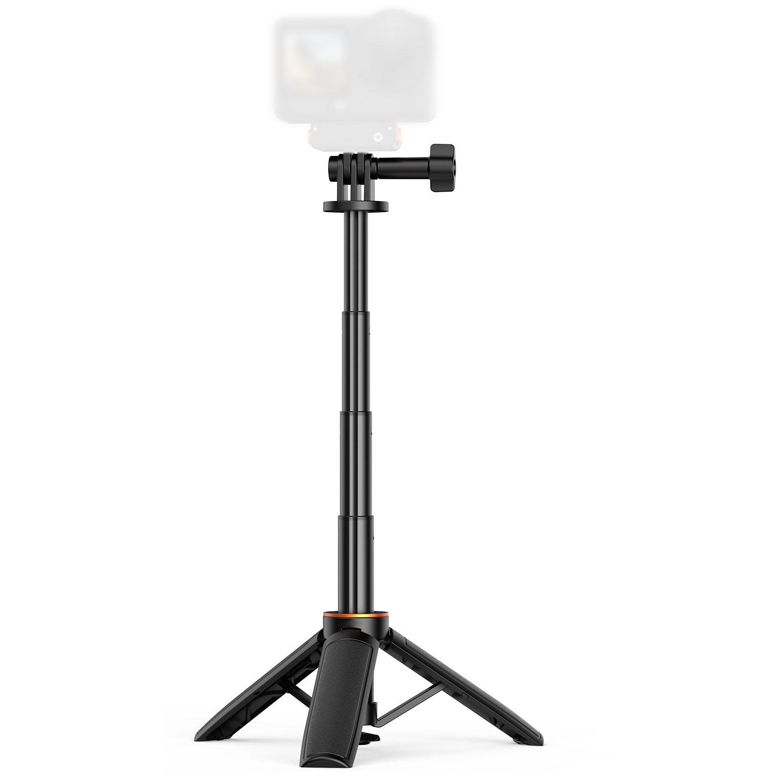 

Portable Selfie Stick Tripod Auto Pop Up Stand Fit for DJI Action 6 5 4 Fit for Insta360 X5 X3 Go3