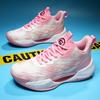 2025 friction sound basketball shoes summer breathable mesh shoes men's luminous sports casual shoes men's trendy shoes