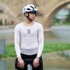 WOSAWE Fietsen Lange Mouw Basislaag Compressie Onderhemden Ademend Sneldrogend Fietsondergoed