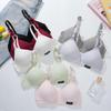Student Cotton Wireless Push-up Sports Bra for Amusement Park