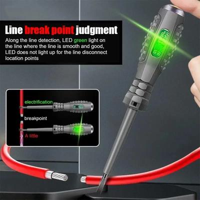 Voltage Detector Pen Non-Contact Electrical Tester with LED Indicator Professional Circuit Testing Tool
