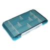 Small Fishing Lure Boxes Tackle Box Waterproof Double Sided Fish Tools Storage Case Compartments Container Baits Gear Organizer