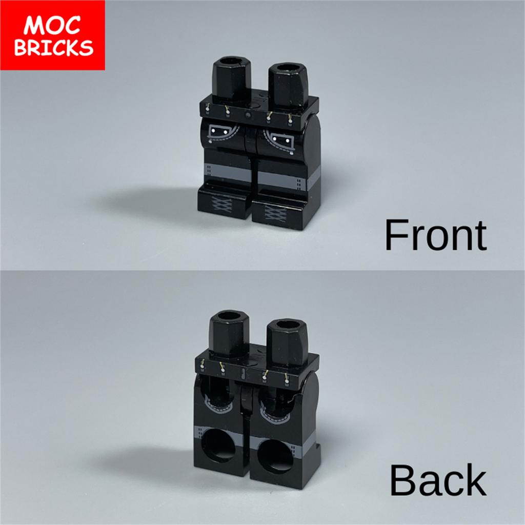 Non-Toxic 10Pcs/Lot Moc Bricks Pants Legs Printing Body Wear Compatible With Other Assembles Particles Toys Gifts