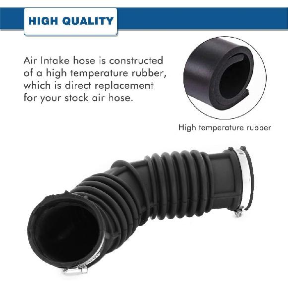 Air Intake Hose Compatible with 2011-2016 Chevy Cruze LS, 2011-2015 Cruze LT, 2011-2012 Cruze Base 1.8L - Intake Filter Tube Replaces # 13308302- Air