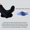 3mm Neoprene Dive Socks Waterproof Breathable Stretchy Slip Resistance Diving Wetsuit Socks for Women Men L