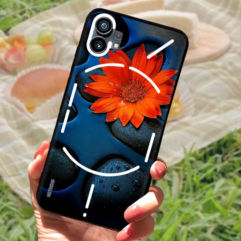 Für Nothing Phone 1 Hülle Sturzsicher Nothing Phone 1 Weiche Schale Cartoon Schöne Rückseite Schutzhülle Für Nothing Phone1 Funda