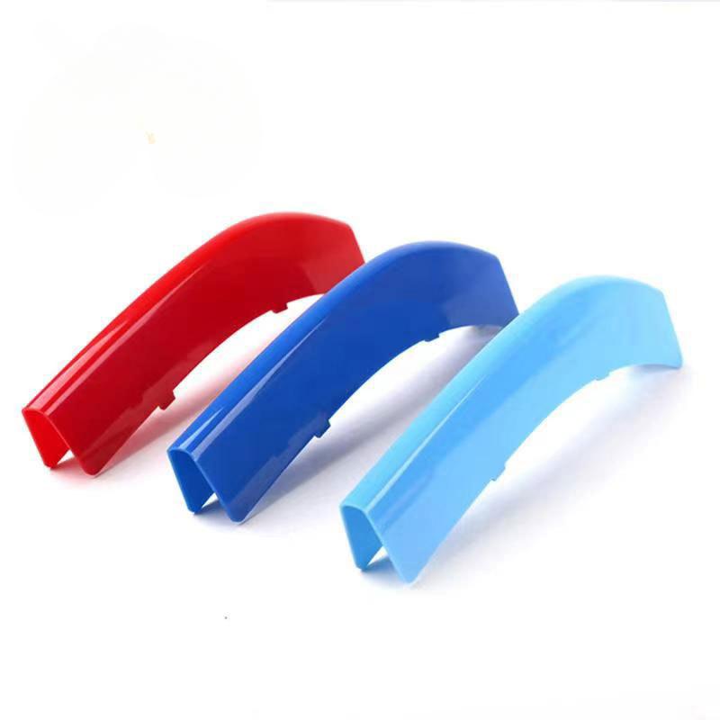 3PCS/lot Car Grille Network Decor Trims Grill Sticker for BMW E46 F30 E90 3 Series Car Style BMW Grille Sticker BMW Accessories