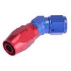 X AUTOHAUX Fitting Fuel Oil Hose Hose End AN10 AN Type Hose Connector Gasoline Hose Connector Fuel Hose Connector 45 Degree Hose Union 45 Degree