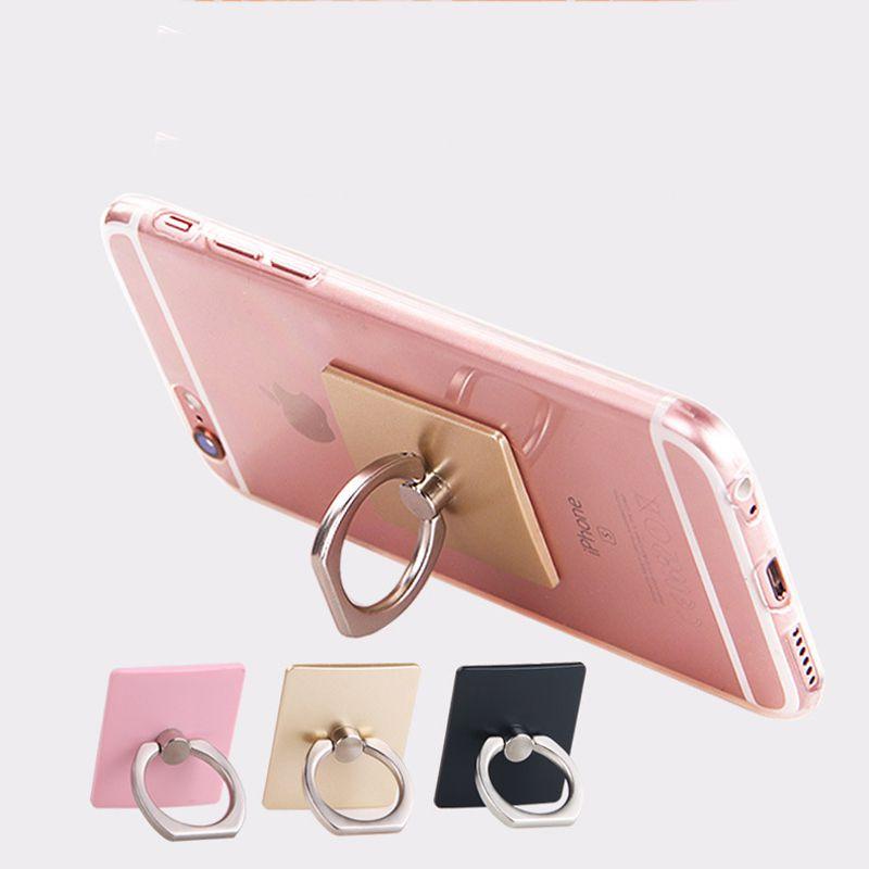 Eleganter und langlebiger Handy-Ringständer aus Metall mit 360-Grad-Drehung