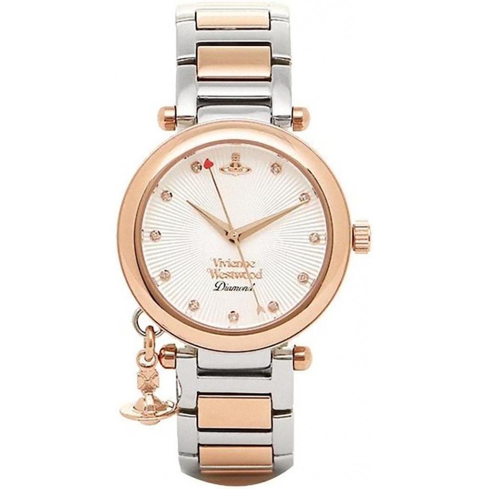 

[Вивьен Вествуд] Часы Orb 32 мм Кварц Белое розовое золото Серебро VV006WHWH [Параллельно импортировано]