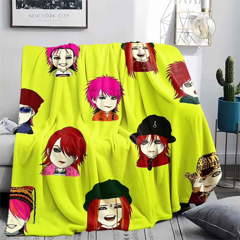 

X JAPAN pattern Flannel Blanket, High quality Comfortable for All Seasons, Home Decor, Warmth and Comfort, Perfect for Gifts. 80cm x 120cm