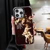 Renaissance Ästhetik Kunst Malerei Weiche Handyhülle für iPhone 15 16 17 Pro Max 17Air 16E 14 Plus 13 12 Mini Stoßfeste Hülle Ba