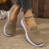 Women Sneakers Summer Mesh Breathable Sneakers Women Light Slip on Flat Platform Casual Loafers Anti-slip Walking Women Shoes