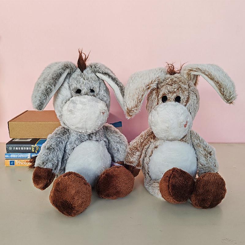 Adorable Donkey Plush Toy - Cartoon Animal Children's Cloth Doll Gift
