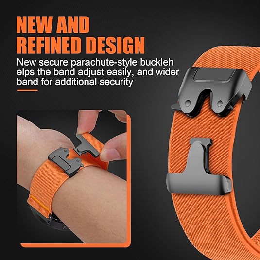 Quick Fit 26mm 22mm 20mm Nylon Strap for Garmin Fenix 8 Tactix8 43/47/51mm Bracelet Garmin Quatix 8 Forerunner 965 970 Wristband