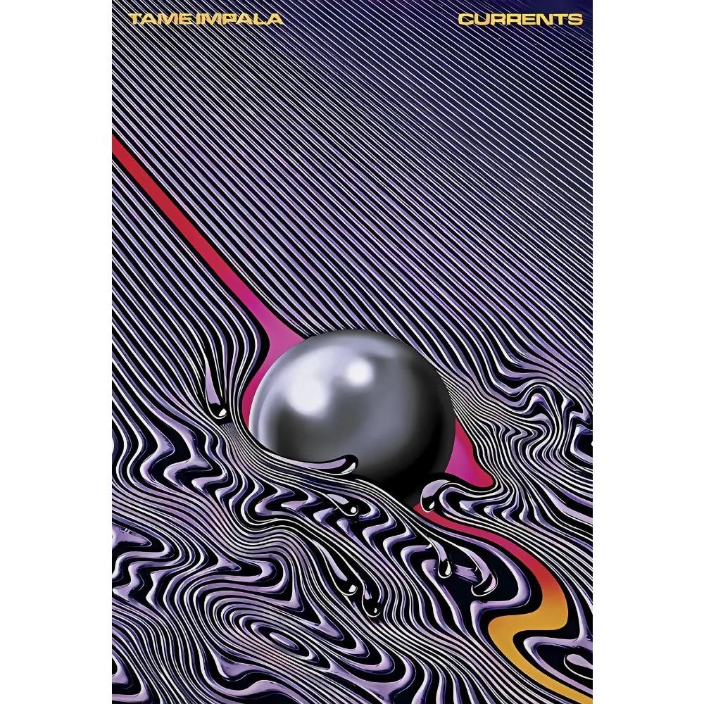 Berühmte Rapper Rock Tame Impala Poster Album Cover Drucke Popmusik Band Currents Leinwandbild Wandbilder Heim Raum Dekoration