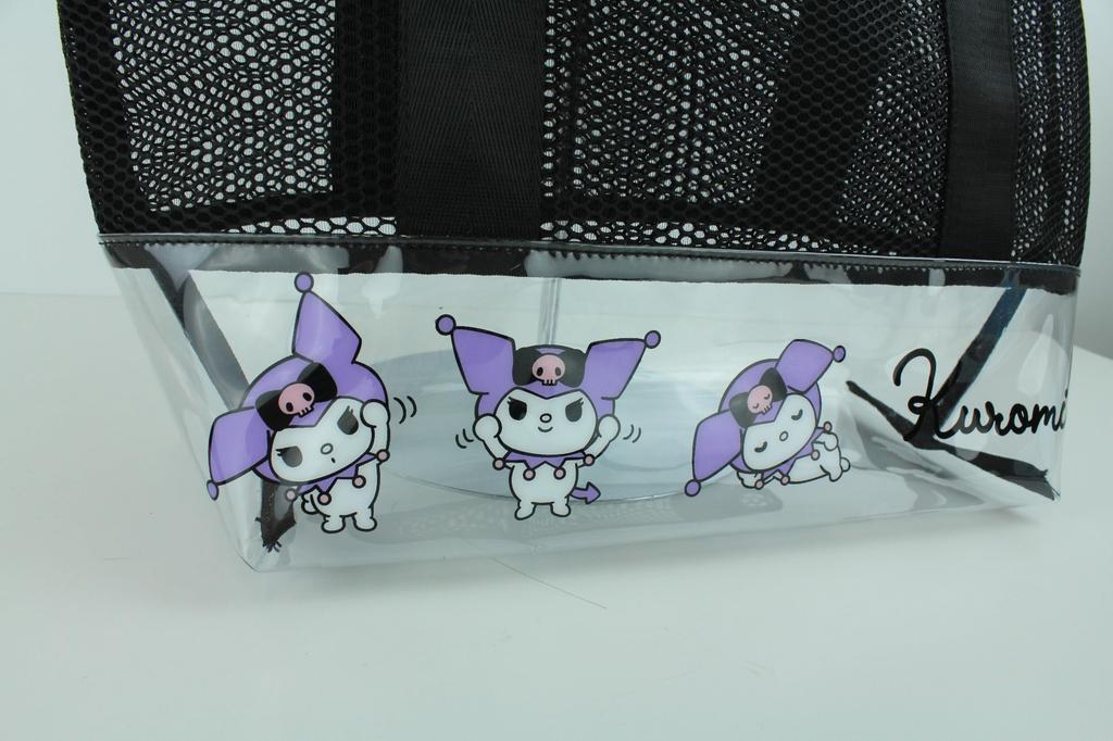 Mesh Tote Bag for Kids 4580122514617 Kuromi [Yasuda Trading]